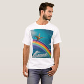 Hemelse vlucht t-shirt (Voorkant volledig)