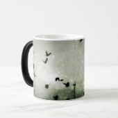 Hemelse vogels magische mok (Voorkant links)