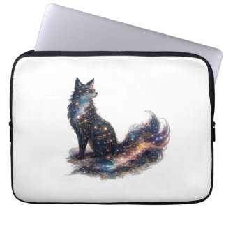 Hemelse Vos | Kosmisch Fantasie Dier Laptop Sleeve