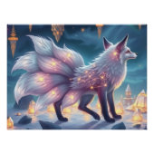 hemelse vos met negen staarten perfect poster (Voorkant)