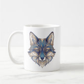 Hemelse Vos Mok Goud & Blauw Luxe Lijn Kunst (Links)