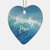 Hemelse Vrede Schrift Kerst Ornament (Links)