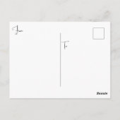 "HEMELSE VREUGDE" BRIEFKAART (Achterkant)