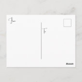 "HEMELSE VREUGDE" BRIEFKAART (Achterkant)