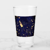 Hemelse Vrouw Himmelse Godin Maan Sterren Glas (Voorkant)