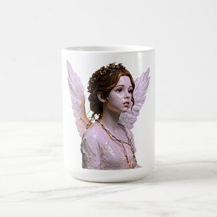 Hemelse Vrouw Illustratie Koffiemok