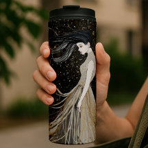 Hemelse Vrouw Kunst Kosmische Muze Dromerig