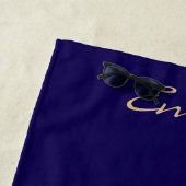 Hemelse vrouw maan & sterren, boho, elegant goud strandlaken (In situ)