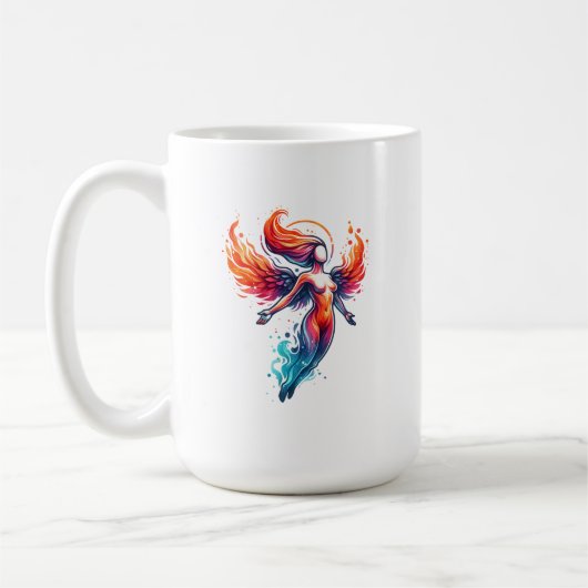 Hemelse Vuur Ijs Godin Koffiemok (Links)