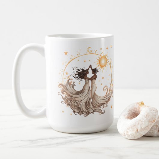 Hemelse Wals van Vrouwen Koffiemok (Met donut)