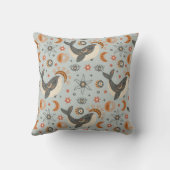 Hemelse Walvis Boheemse Patroon Kussen (Achterkant)