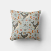 Hemelse Walvis Boheemse Patroon Kussen (Voorkant)