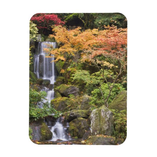 Hemelse Watervallen en herfstkleuren Magneet (Verticaal)