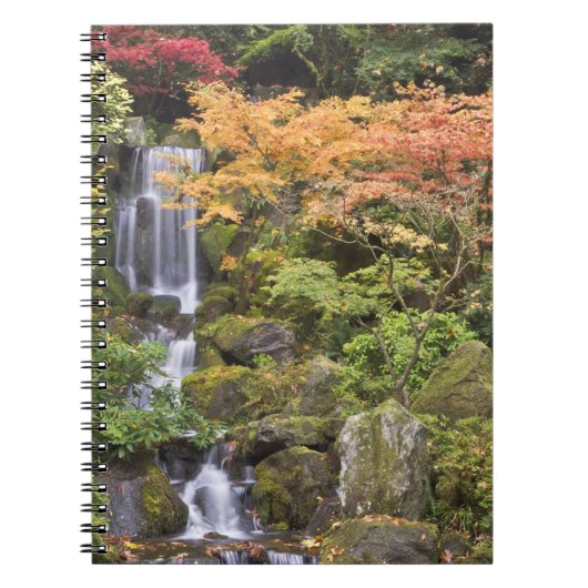 Hemelse Watervallen en herfstkleuren Notitieboek (Voorkant)