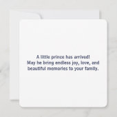 Hemelse Waterverf Maan & Sterren Kaart (Achterkant)