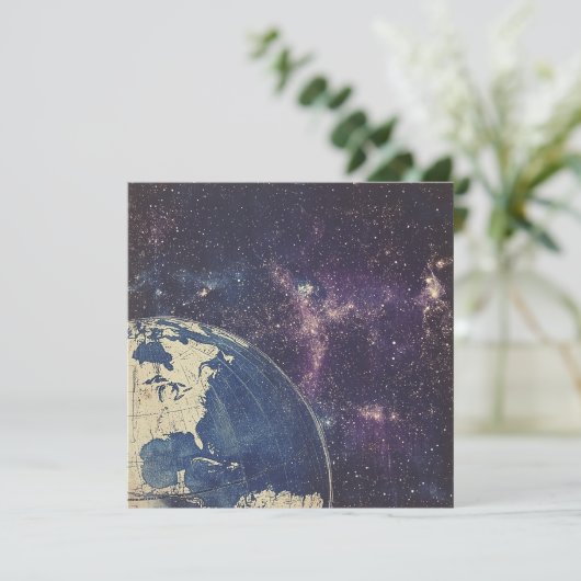  hemelse Wereldkaart (1) (Staand voorkant)