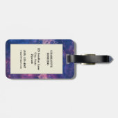 hemelse Wereldkaart (10) Bagagelabel (Achterkant horizontaal)