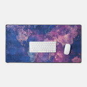 hemelse Wereldkaart (10) Bureaumat (Keyboard & Muis)