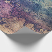  Hemelse Wereldkaart (13) Cadeaupapier (Hoek)