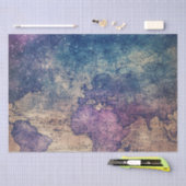  Hemelse Wereldkaart (13) Tissuepapier (Craft)