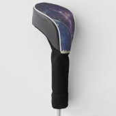 hemelse Wereldkaart (1) Golfheadcover (Schuin)