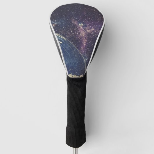 hemelse Wereldkaart (1) Golfheadcover (Voorkant)