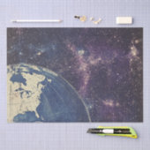 hemelse Wereldkaart (1) Tissuepapier (Craft)