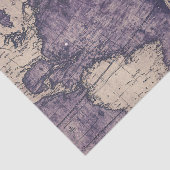  hemelse Wereldkaart (3) Tissuepapier (Detail)