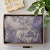  hemelse Wereldkaart (3) Tissuepapier (Geschenk)