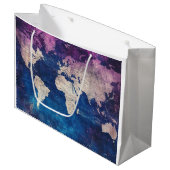 hemelse Wereldkaart (4) Groot Cadeauzakje (Voorkant Gekanteld)