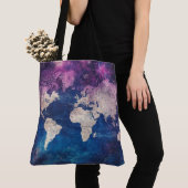 hemelse Wereldkaart (4) Tote Bag (Dichtbij)