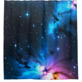 Hemelse wervelingen van sterren douchegordijn