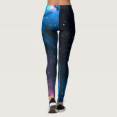 Hemelse wervelingen van sterren leggings (Achterkant)