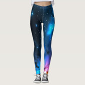 Hemelse wervelingen van sterren leggings (Voorkant)