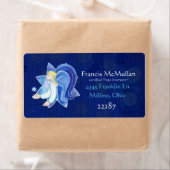 Hemelse Wezens Angel Folk Art GROOT BEDRIJF Etiket (Insitu)