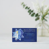 Hemelse Wezens Angel Folk Art MEDIUM LIGHT WORKER Visitekaartje (Staand voorkant)