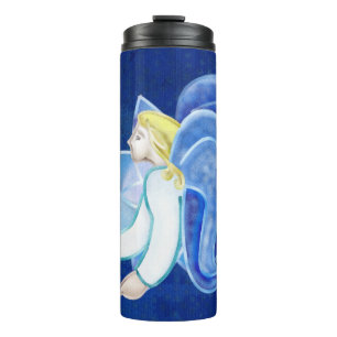 Hemelse Wezens Angel Folk Art Thermosbeker