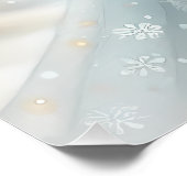 Hemelse Winter Engel Lantaarn van Troost Perfect Poster (Hoek)