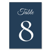 Hemelse Winter Midnight Sparkle Wedding Kaart (Voorkant)