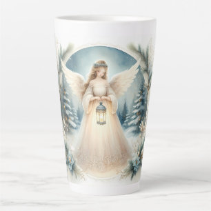 Hemelse Winterengel Lantaarn van Hoop Latte Mok