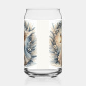 Hemelse Winterengel Lantaarn van Vrede Blikvorm Glas (Rechts)