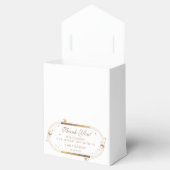 Hemelse Witte Gouden Zon Maan Sterren Huwelijk Bedankdoosjes (Geopend)