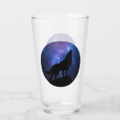 Hemelse Wolf Glas (Achterkant)