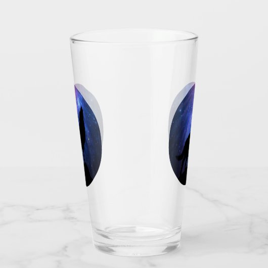 Hemelse Wolf Glas (Rechts)