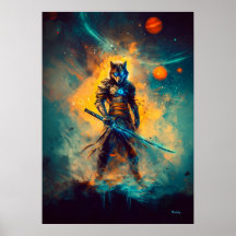 Hemelse Wolf Ronin – Bewaker van het Kosmische Bla