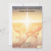 Hemelse Wolk Kerk Digitale Printout Kaart (Voorkant)