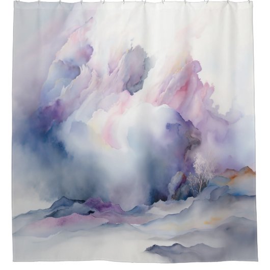 Hemelse Wolken Douchegordijn (Voorkant)