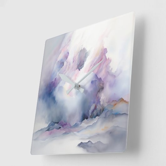 Hemelse Wolken Wandklok (Hoek)