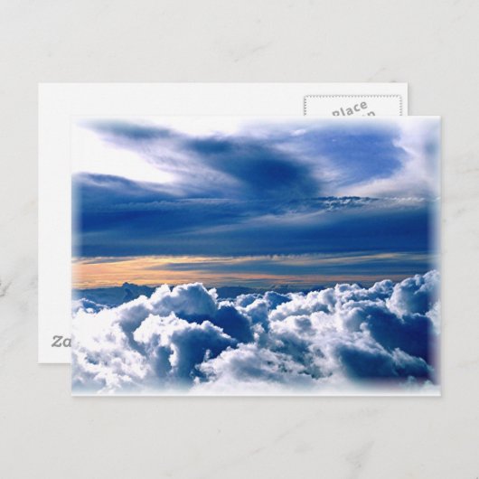 Hemelse zaligheid briefkaart (Voorkant / Achterkant)