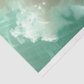 Hemelse Zeemeermin drijvend in de oceaan Decoupage Tissuepapier (Detail)